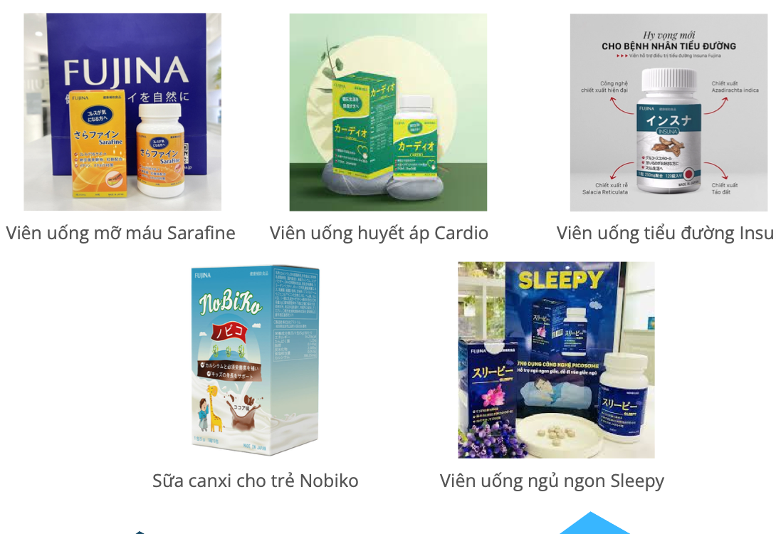 Sản phẩm Fujina Nhật Bản